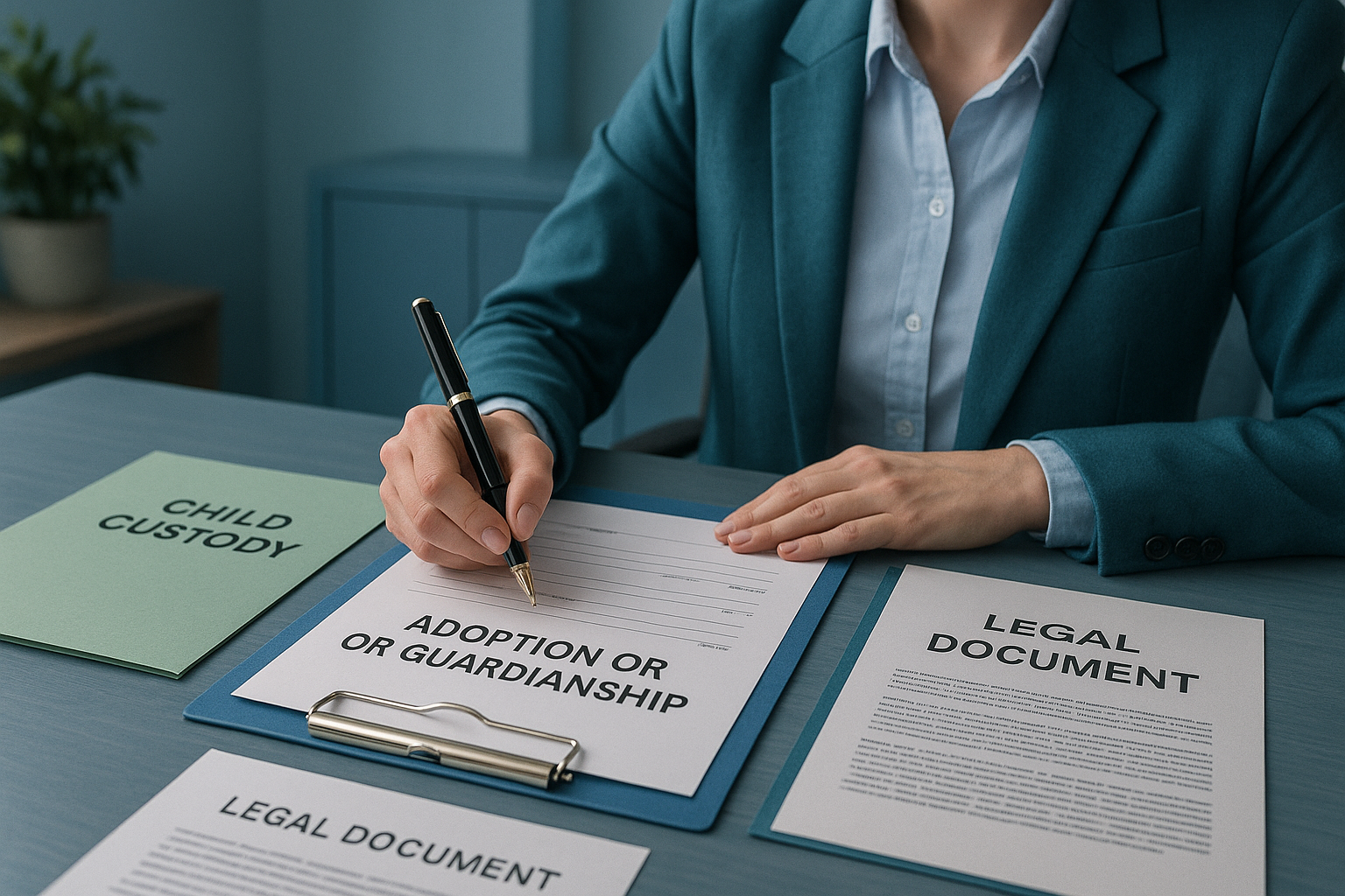 Documentos legais para adoção e guarda de crianças