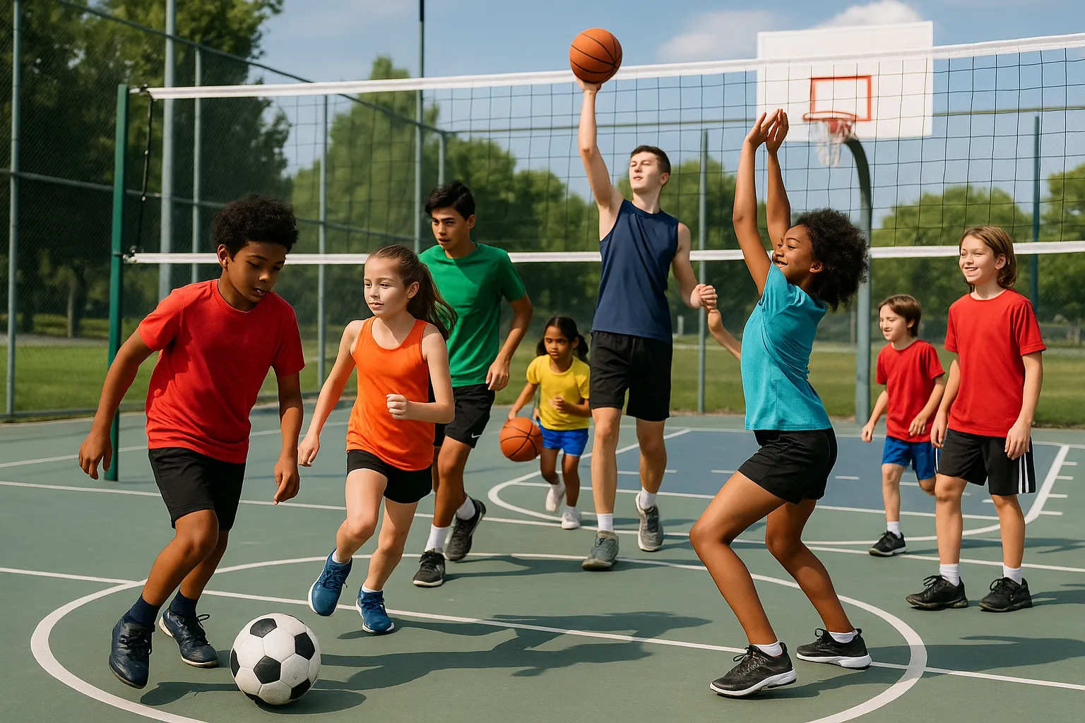 Ilustração sobre programas de incentivo ao esporte no Brasil