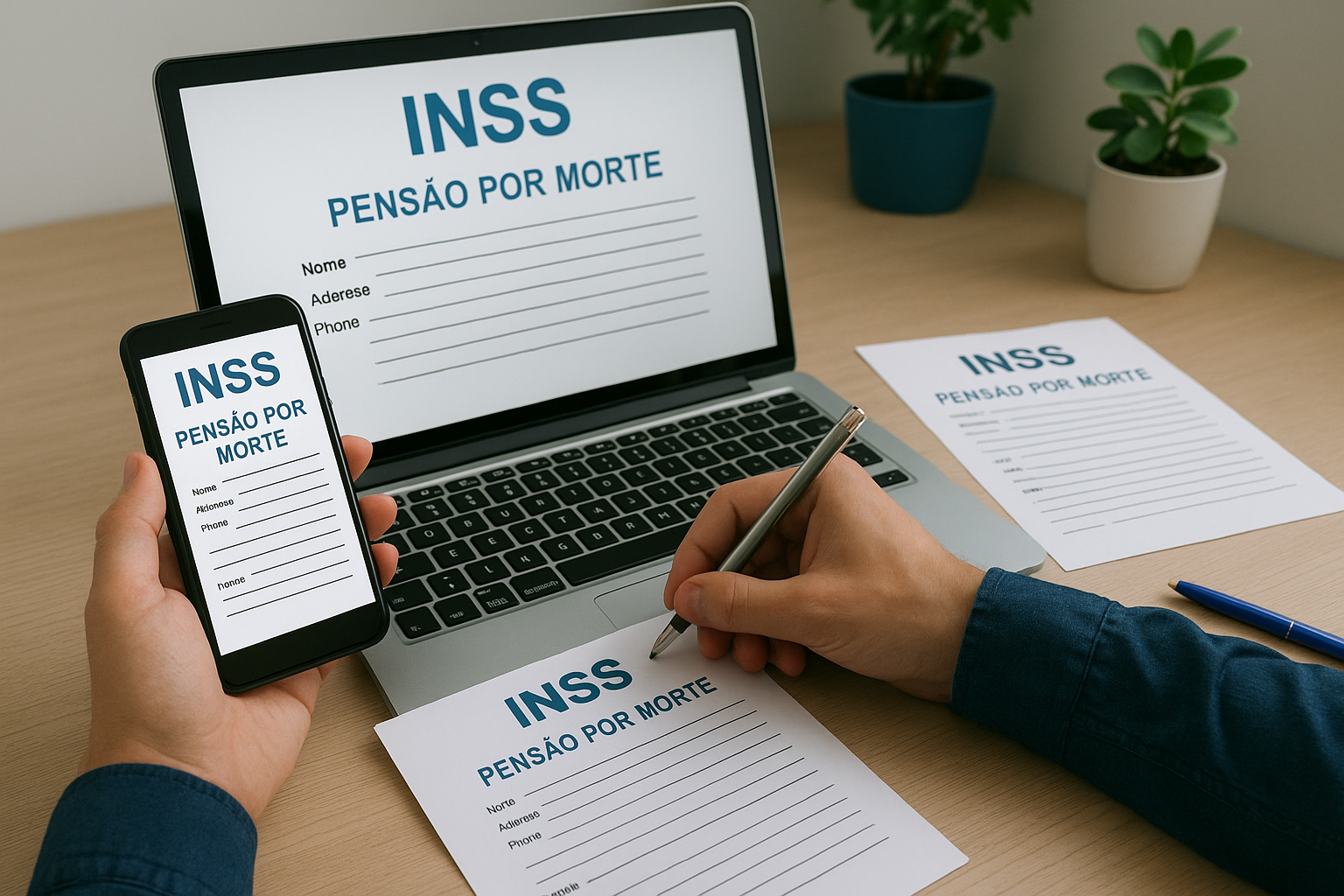 Solicitação de pensão por morte pelo aplicativo do INSS