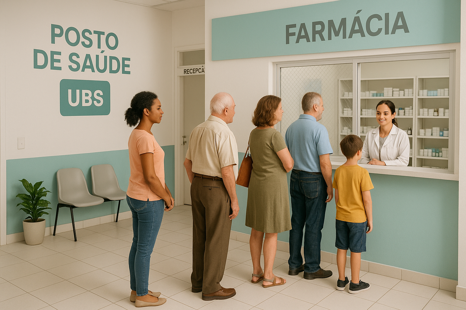 Posto de Saúde UBS - Farmácia do SUS