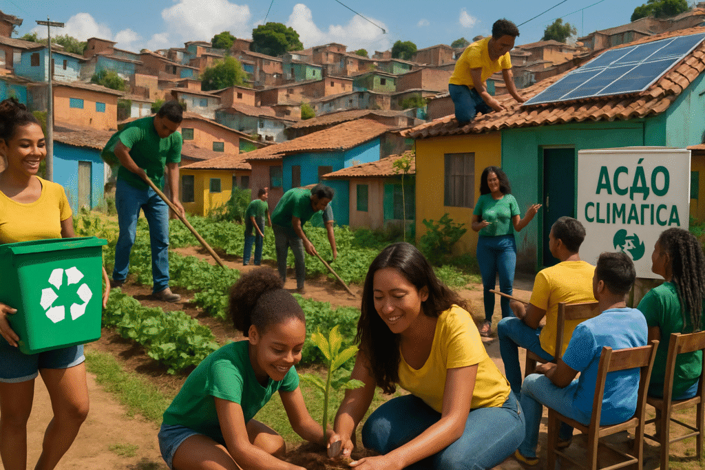 Estratégias para Ações Climáticas em Comunidades Urbanas Vulneráveis