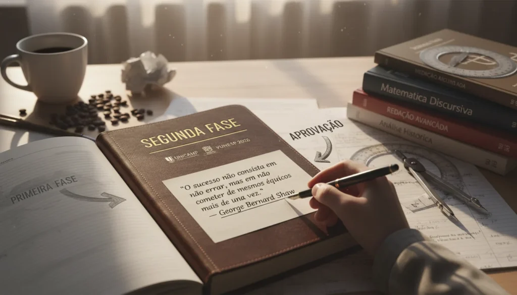 Selecionar Seu Guia Definitivo para a Segunda Fase: UNICAMP, FUVEST e VUNESP 2026 Seu Guia Definitivo para a Segunda Fase: UNICAMP, FUVEST e VUNESP 2026