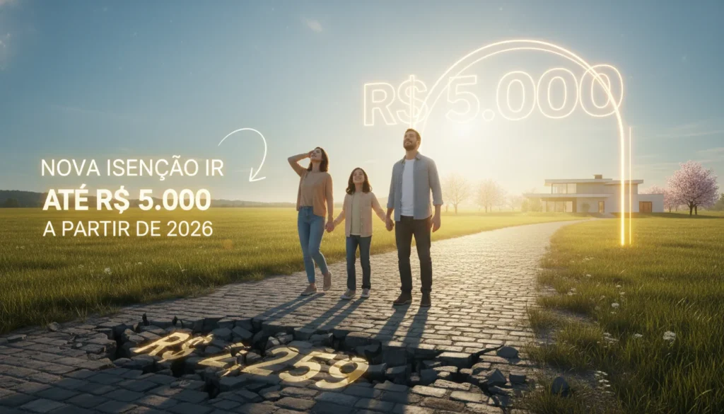 A Nova Isenção do IR Até R$ 5.000: A Mudança Que Reescreve o Orçamento das Famílias Brasileiras