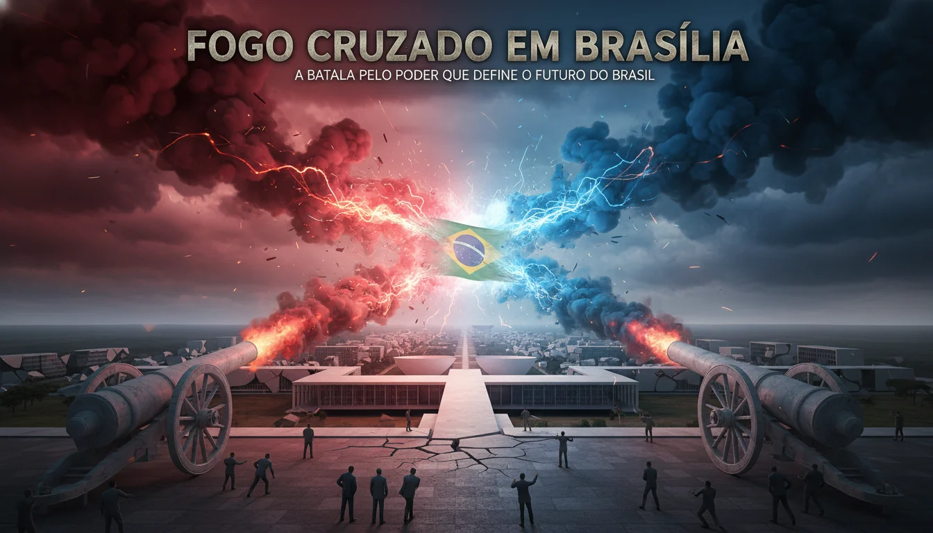 Fogo Cruzado em Brasília: A Batalha Pelo Poder que Define o Futuro do Brasil - Exemplo Prático