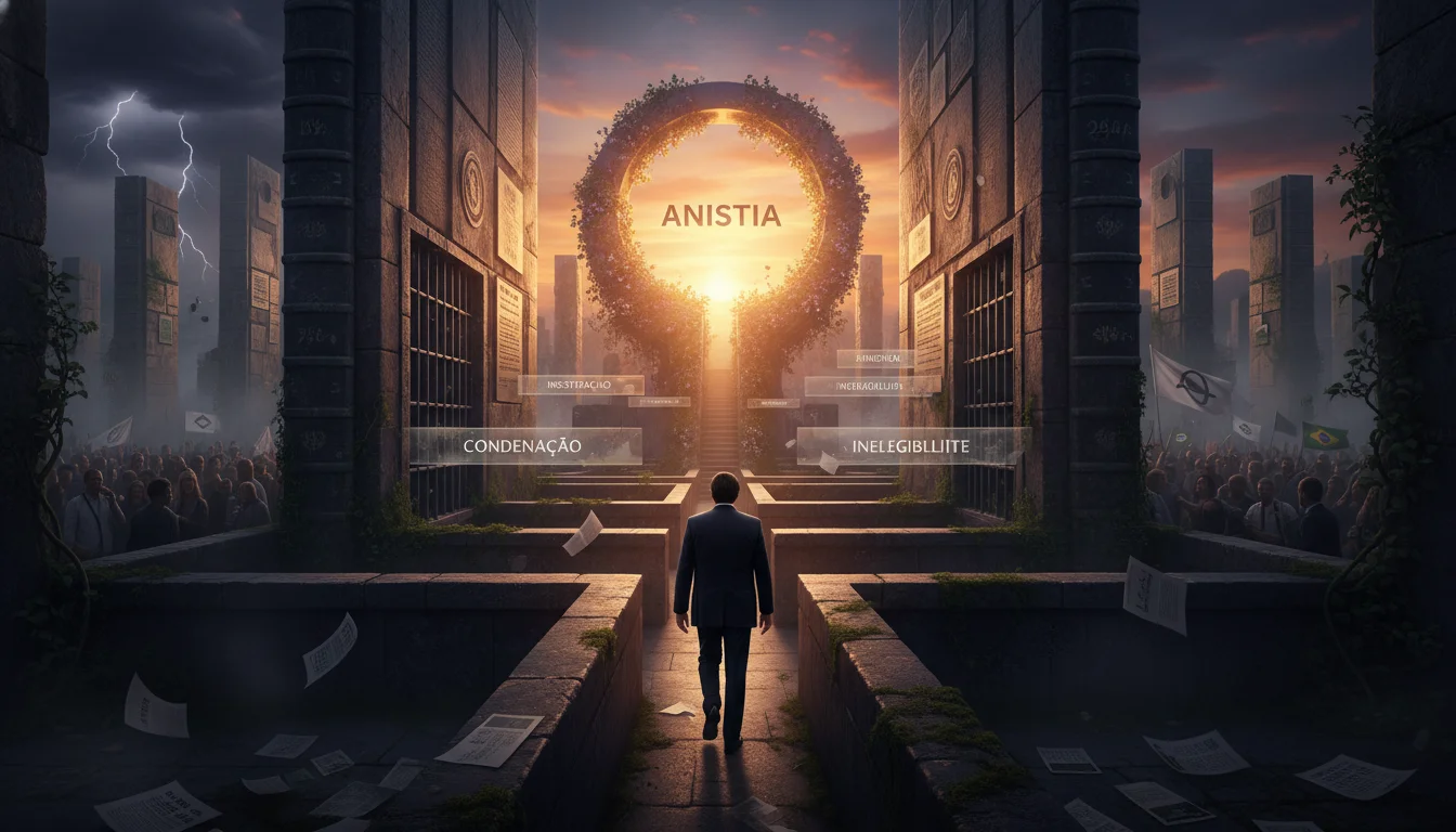 O Futuro Jurídico e Político de Jair Bolsonaro: Da Condenação à Articulação pela Anistia - Exemplo Prático