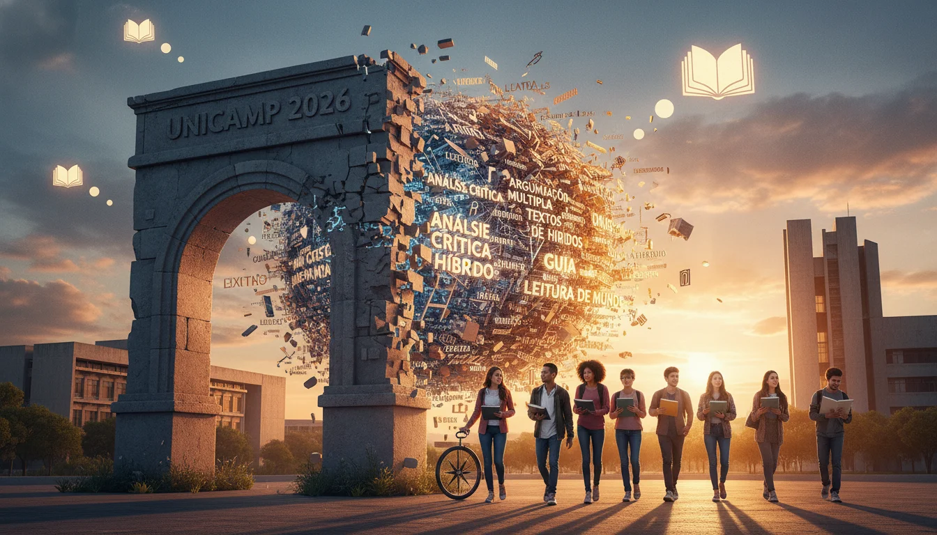 Guia Definitivo da Redação Unicamp 2026: O Manual Completo para Gabaritar a Segunda Fase - Imagem Principal