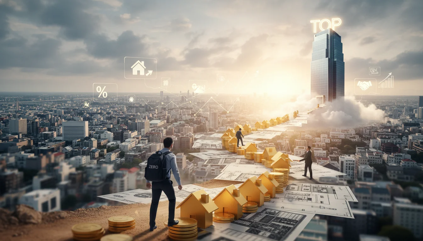 Guia Definitivo: Como Se Tornar um Corretor de Imóveis de Sucesso (Do Zero ao Topo) - Exemplo Prático