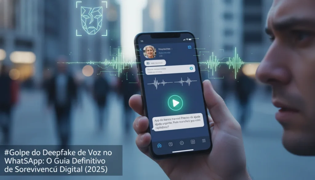 Golpe do Deepfake de Voz no WhatsApp: O Guia Definitivo de Sobrevivência Digita
