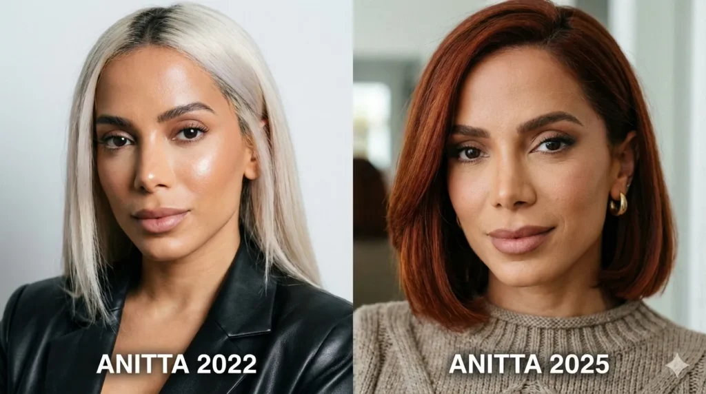 Anitta Mudou o Rosto? Entenda a Suposta Transformação Facial que Viralizou em 2025