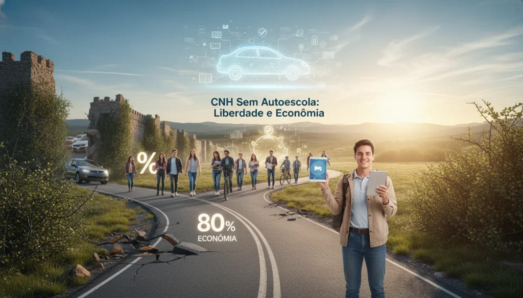Autodidata CNH, Carteira de motorista, CNH sem autoescola, Custo CNH, Detran, Economia CNH, Habilitação, Instrutor independente CNH, Legislação de Trânsito, Novo modelo CNH, Prova CNH, Tirar CNH