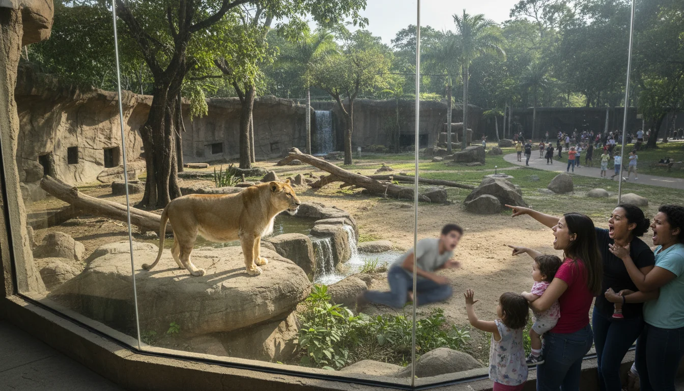 O Ataque da Leoa em João Pessoa: Tragédia, Instinto e o Debate Global sobre Zoológicos - Imagem Principal