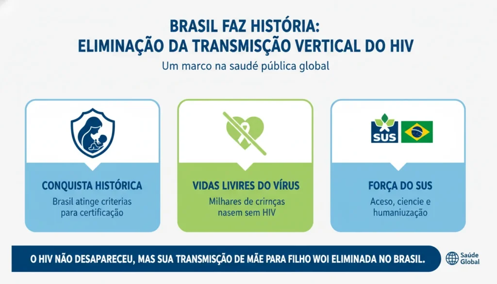 Brasil Faz História: A Conquista da Eliminação da Transmissão Vertical do HIV