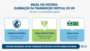 Brasil Faz História: A Conquista da Eliminação da Transmissão Vertical do HIV
