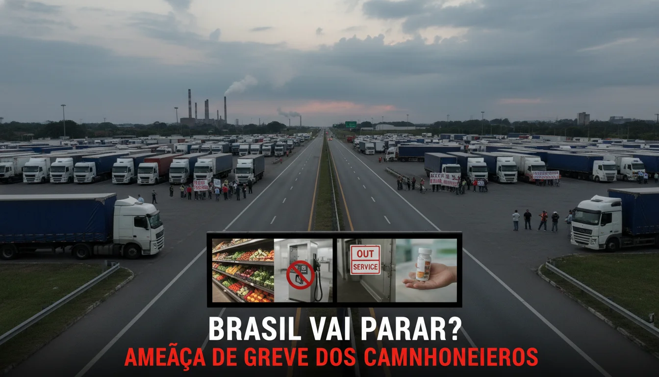 Mobilização e Ameaça de Greve dos Caminhoneiros: O Guia Definitivo para Entender o Caos e o Futuro Logístico - Imagem Principal