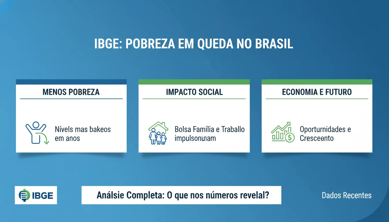 Dados do IBGE Apontam Queda Histórica da Pobreza no Brasil: Uma Análise Completa - Exemplo Prático