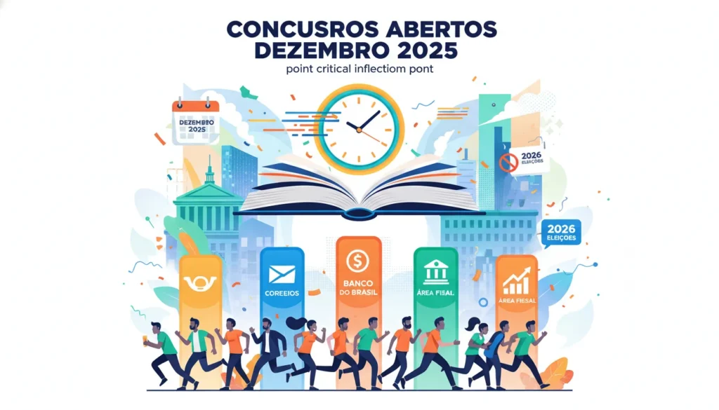 Concursos Abertos Dezembro 2025: Lista Completa e Guia Definitivo para sua Aprovação