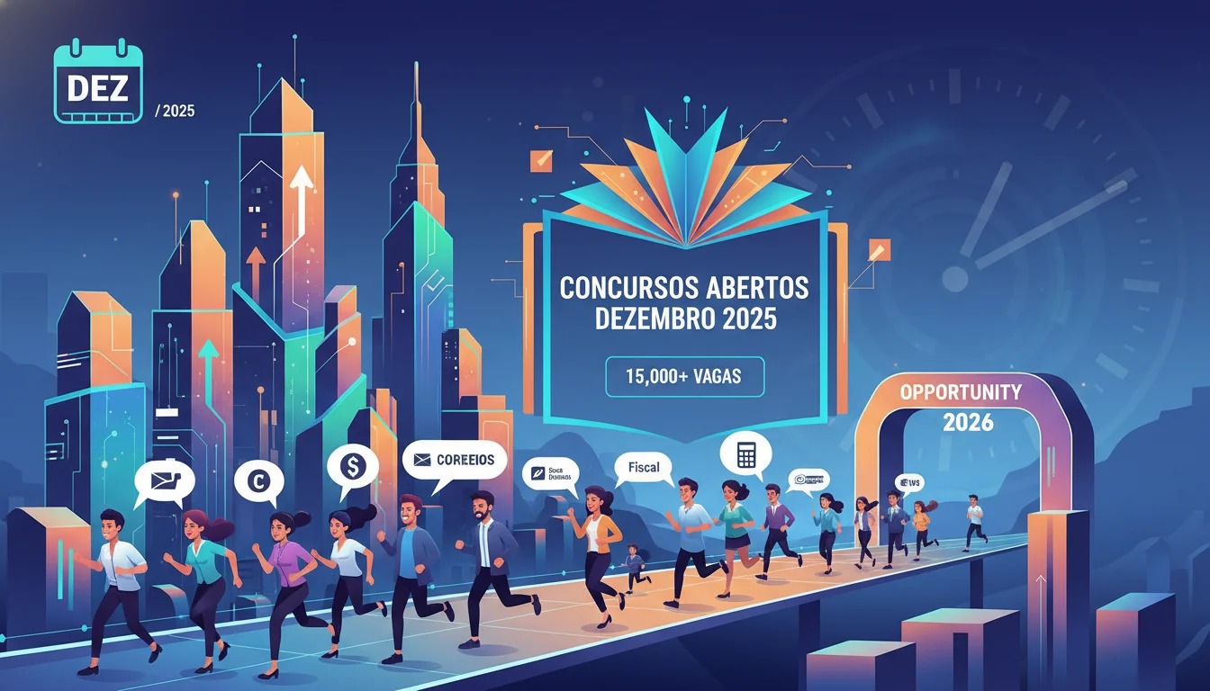 Exemplo Prático de Plano de Estudos para Concursos Dezembro 2025