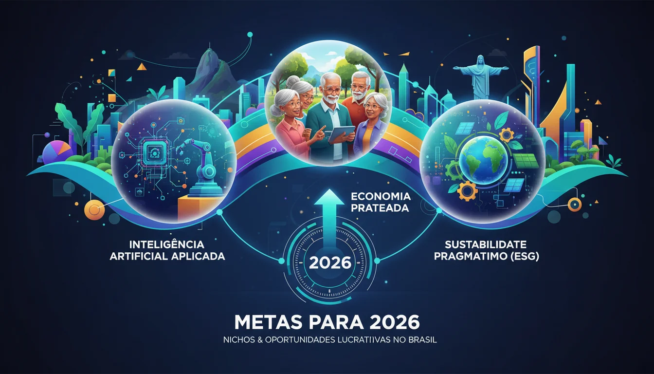 Metas para 2026: Seu Guia Definitivo para Nichos e Oportunidades de Negócio Lucrativas no Brasil - Imagem Principal