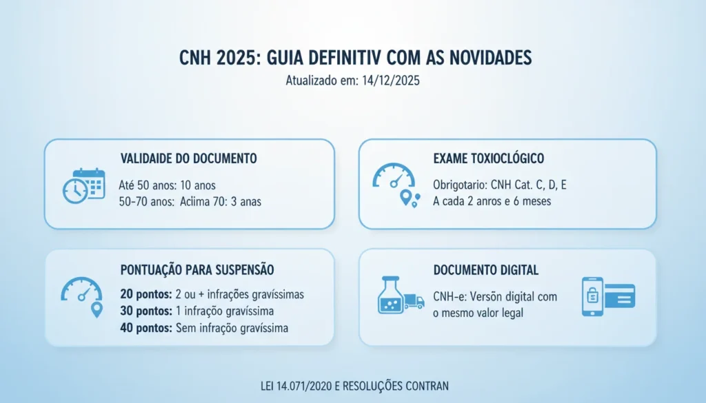 CNH 2025: O Guia Definitivo com TODAS as Novidades, O que Mudou e o Fim de Antigas Obrigações