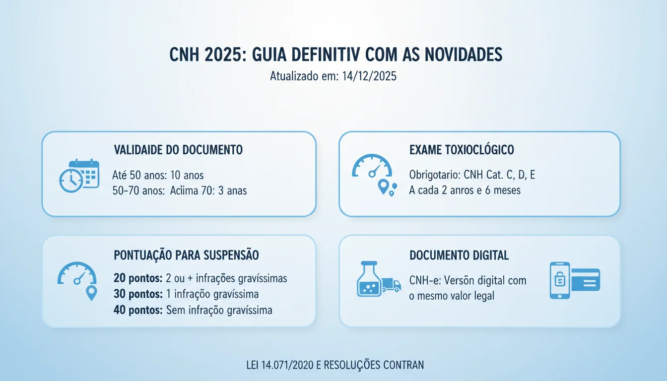 CNH 2025: O Guia Definitivo com TODAS as Novidades, O que Mudou e o Fim de Antigas Obrigações - Imagem Principal