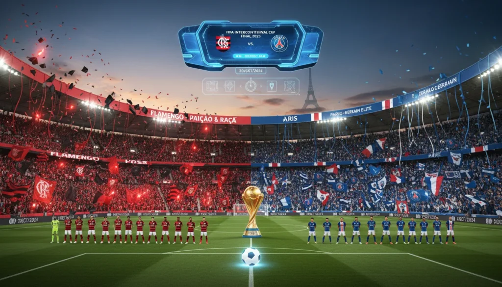 Flamengo x PSG: Guia Completo da Final da Copa Intercontinental da FIFA 2025 – Tática, Horários e Onde Assistir