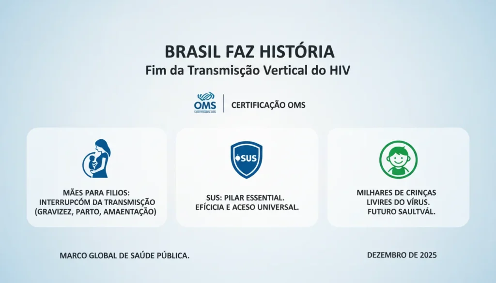 Brasil Faz História: OMS Certifica Fim da Transmissão Vertical do HIV – O Guia Definitivo da Vitória do SUS