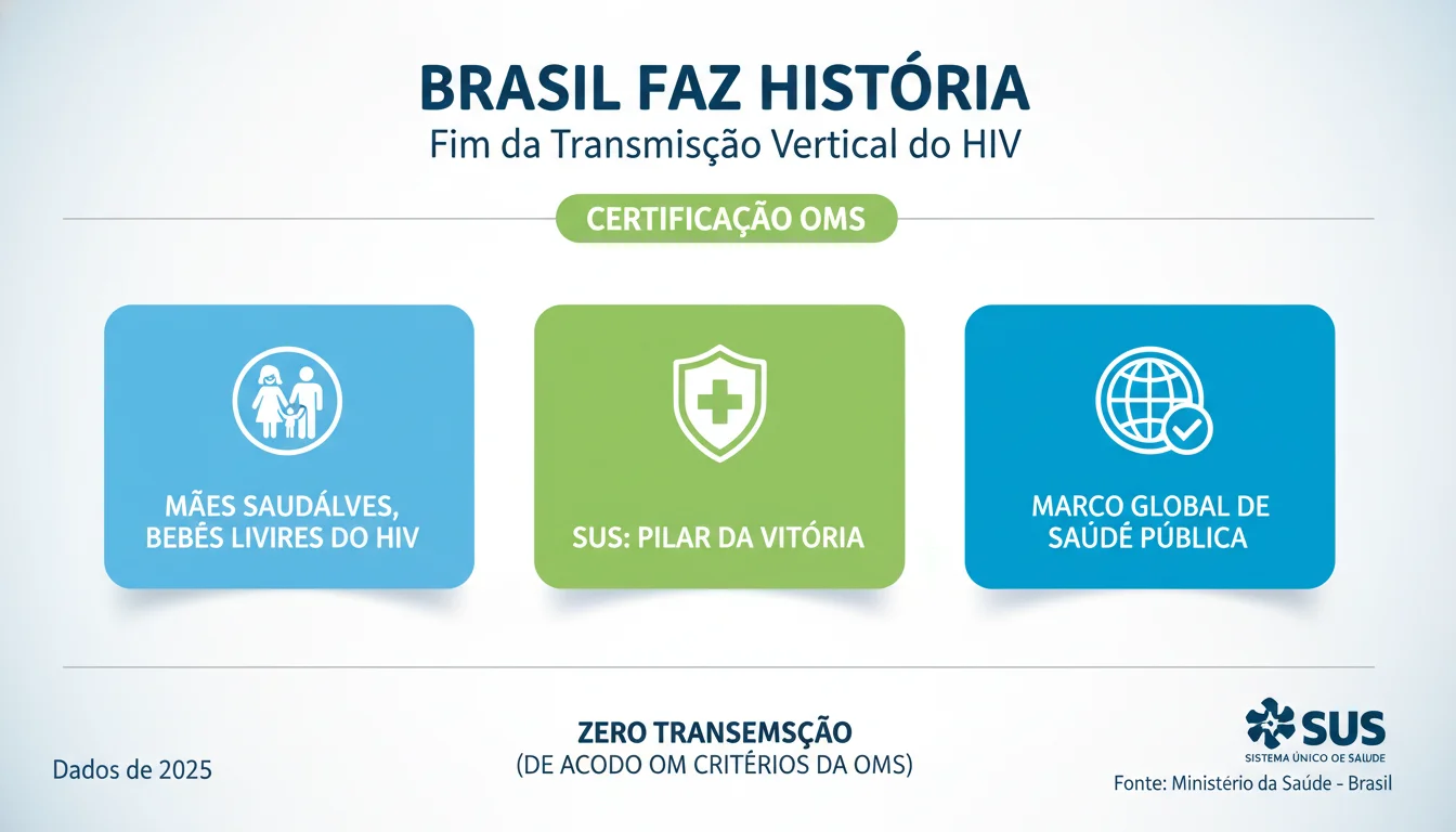 Brasil Faz História: OMS Certifica Fim da Transmissão Vertical do HIV – O Guia Definitivo da Vitória do SUS - Exemplo Prático