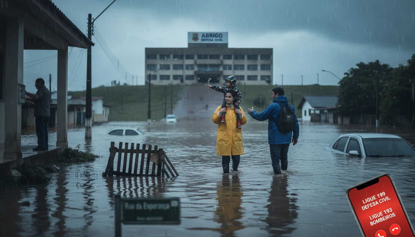 Alerta Urgente: Chuvas e Alagamentos no Brasil – Como se Proteger e Onde Encontrar Ajuda Imediata (NOTÍCIAS ATUALIZADAS) - Imagem Principal