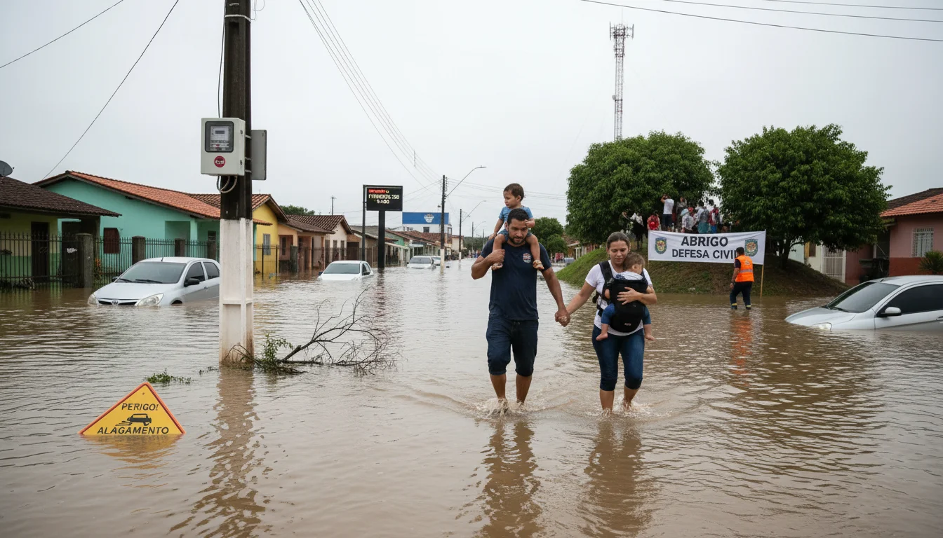 Alerta Urgente: Chuvas e Alagamentos no Brasil – Como se Proteger e Onde Encontrar Ajuda Imediata (NOTÍCIAS ATUALIZADAS) - Exemplo Prático
