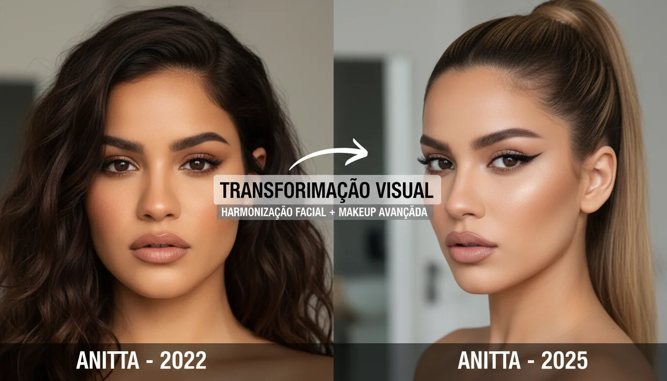 Anitta Mudou o Rosto? Entenda a Suposta Transformação Facial que Viralizou em 2025 - Exemplo Prático