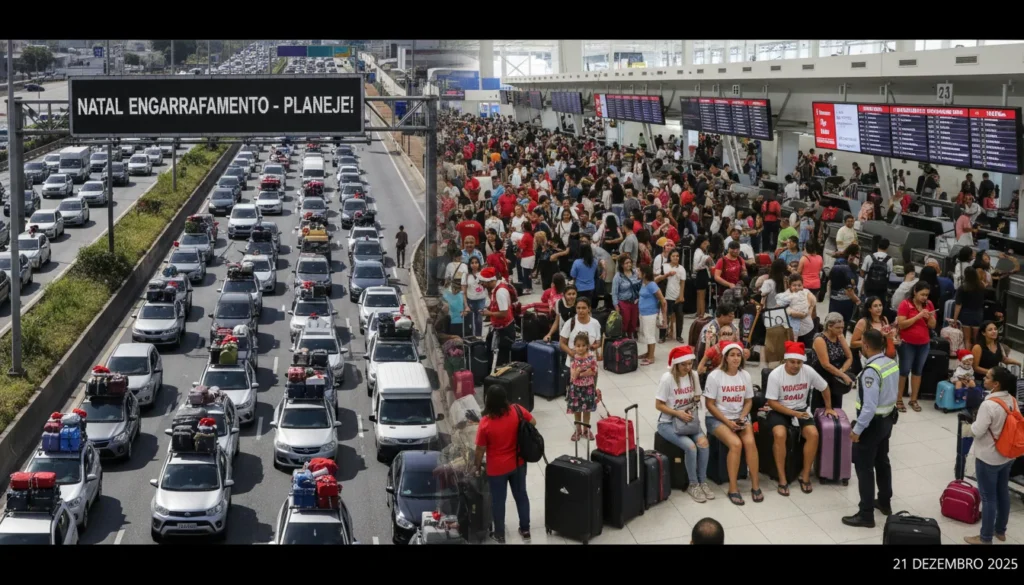 Viagem de Natal no Brasil: Guia Definitivo para Sobreviver ao Caos nas Estradas e Aeroportos