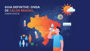 Guia Definitivo: Sobrevivendo à Onda de Calor Extrema e Colapso Térmico no Brasil