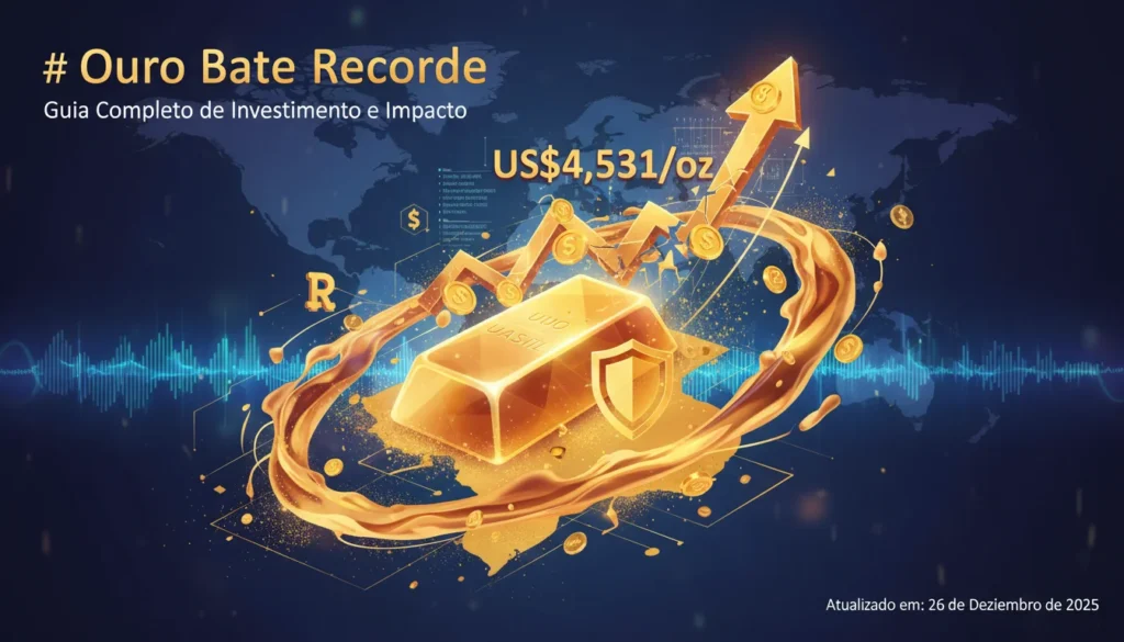 Ouro Bate Recorde: O Que Significa para o Seu Dinheiro no Brasil? [Guia Completo de Investimento e Impacto]