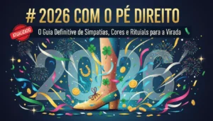 2026 com o Pé Direito: O Guia Definitivo de Simpatias, Cores e Rituais para a Virada