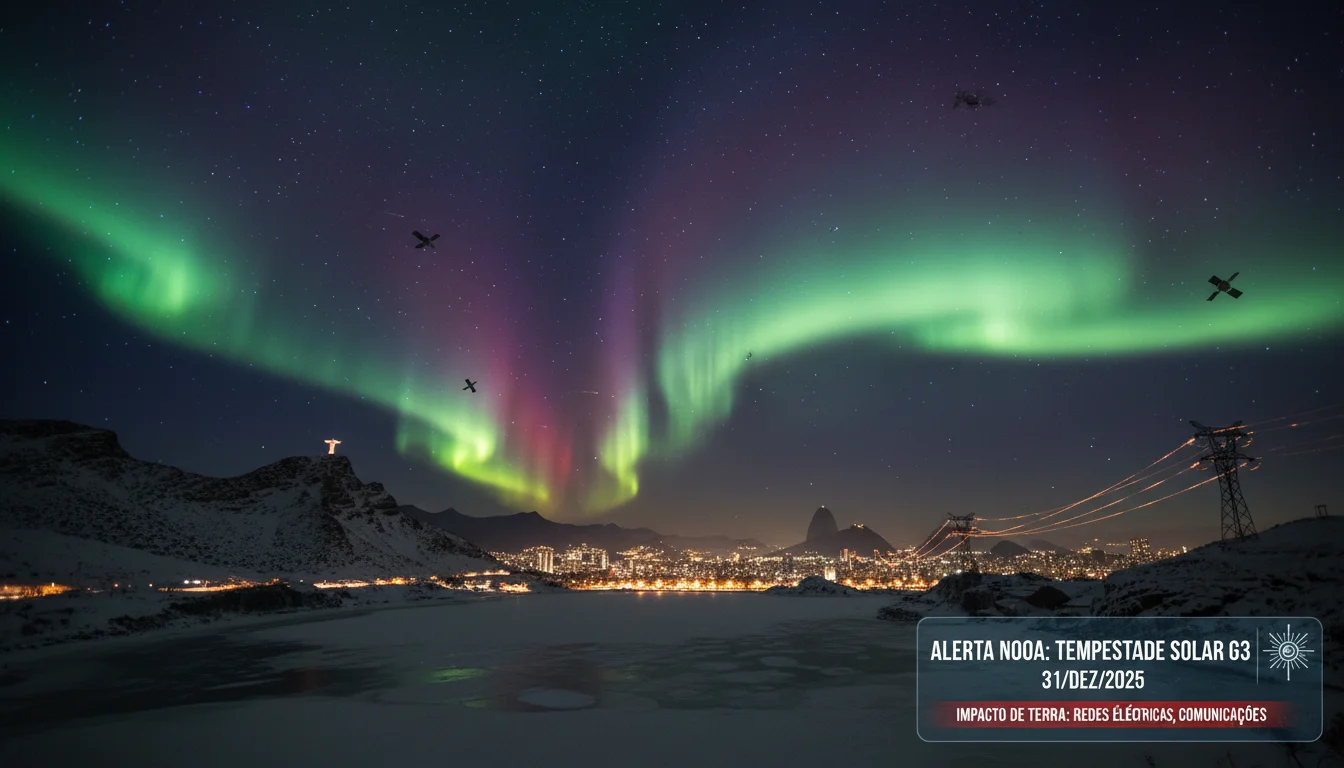 Tempestade Solar G3 no Réveillon: Alerta da NOAA prevê Auroras e possíveis impactos na Terra - Conclusão