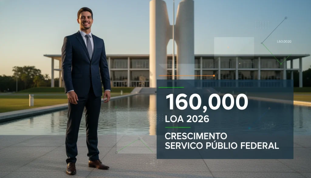 Concursos 2026: Orçamento Federal Preve 160 Mil Vagas; Veja as Carreiras Beneficiadas