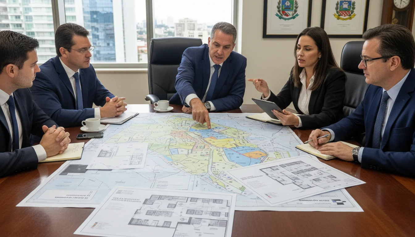 Diagrama de fluxo do processo de aprovação de projetos Minha Casa, Minha Vida, começando pelo Protocolo Digital.