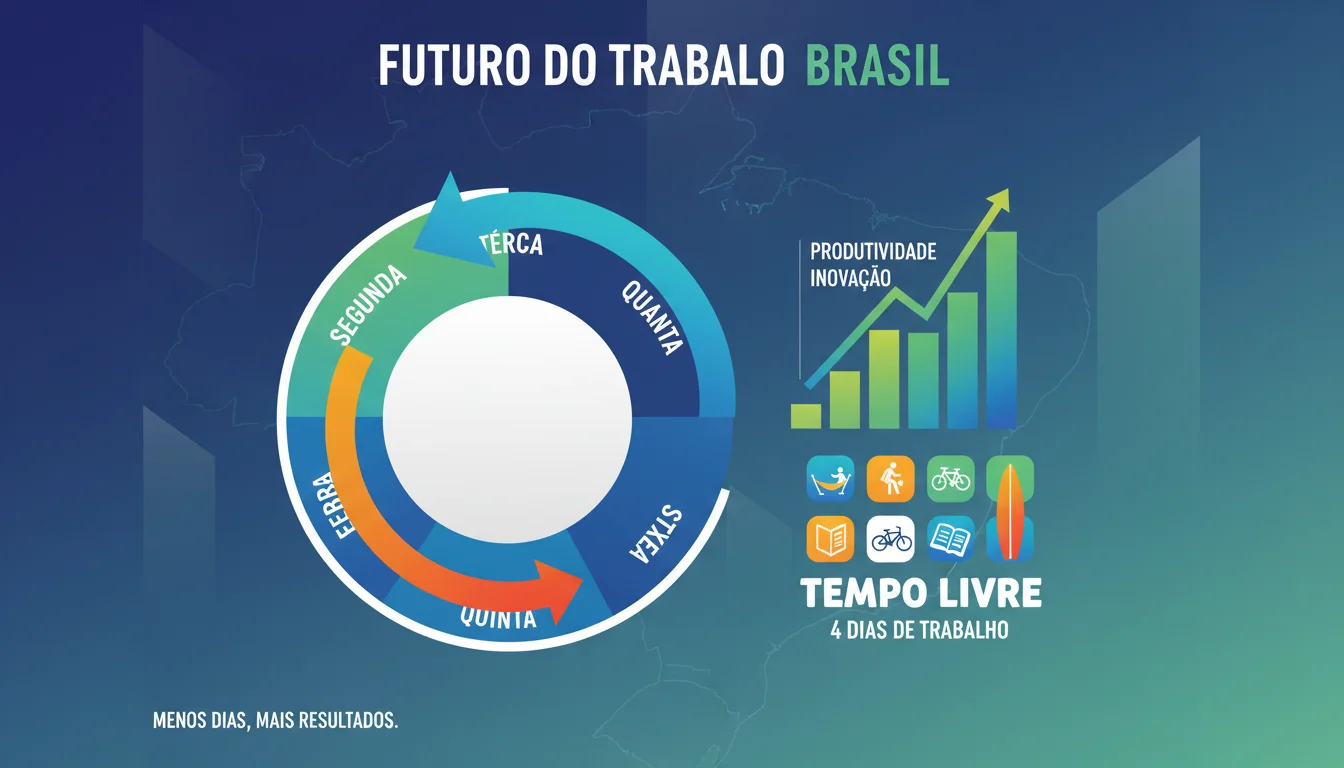 Relatório final sobre o projeto-piloto da Semana de 4 Dias no Brasil e o aumento de produtividade
