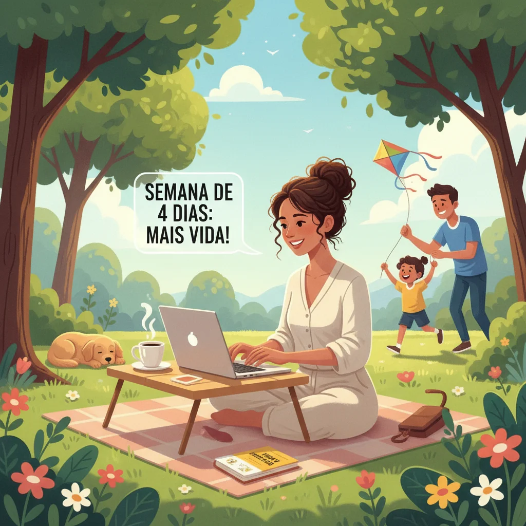 Imagem de encerramento do artigo sobre a semana de trabalho reduzida.