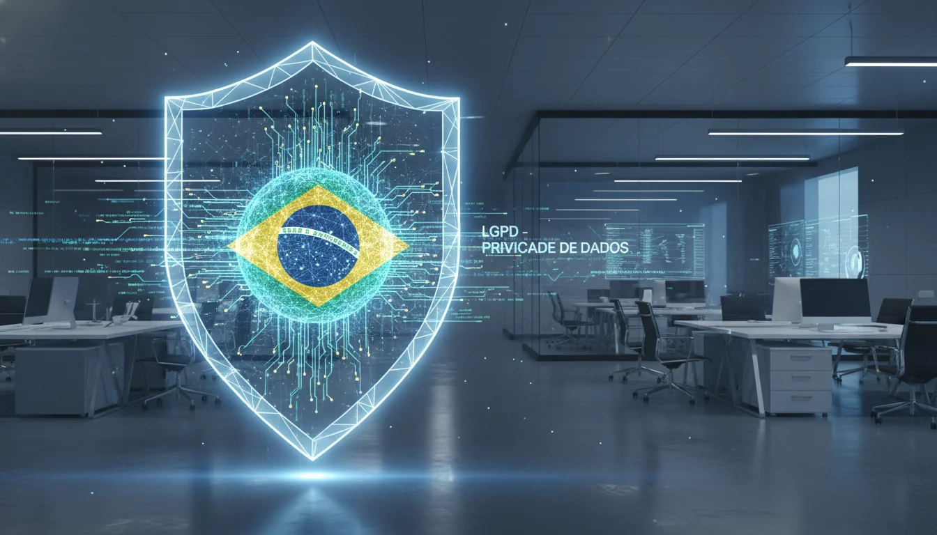 Infográfico sobre Diretrizes de Privacidade para IA Generativa e conformidade com a LGPD em 2026
