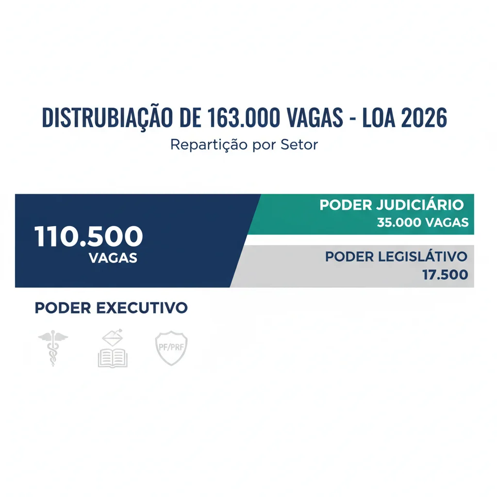 LOA 2026 Sancionada: Entenda a Distribuição das 163 Mil Vagas Federais e Prazos - Parte 2