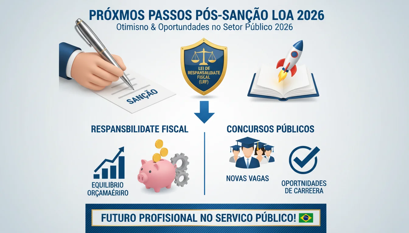 LOA 2026 Sancionada: Entenda a Distribuição das 163 Mil Vagas Federais e Prazos - Parte 4