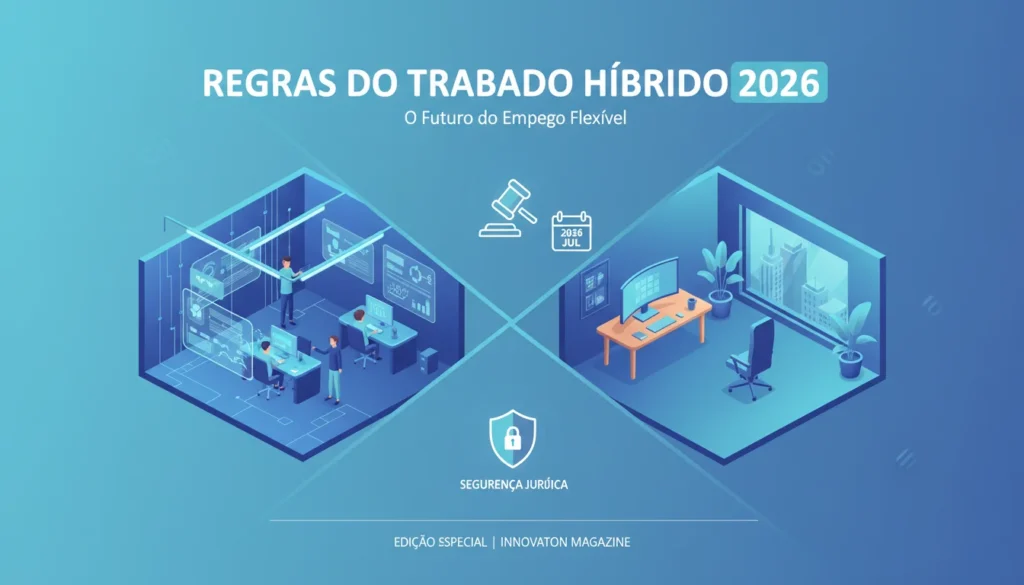 Novas Regras do Trabalho Híbrido 2026: O Guia Definitivo de Direitos e Deveres