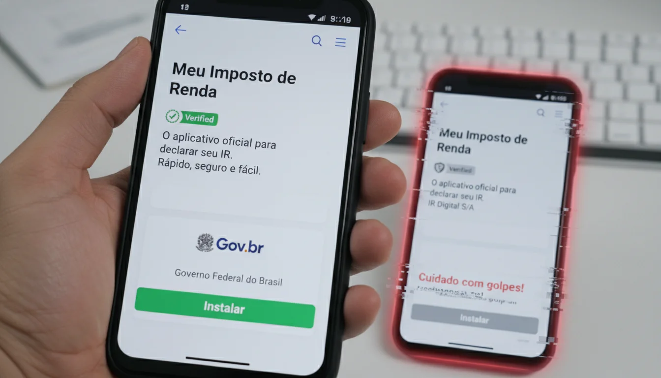 Guia de Sobrevivência IRPF Como identificar apps falsos e declarar com segurança - Parte 2