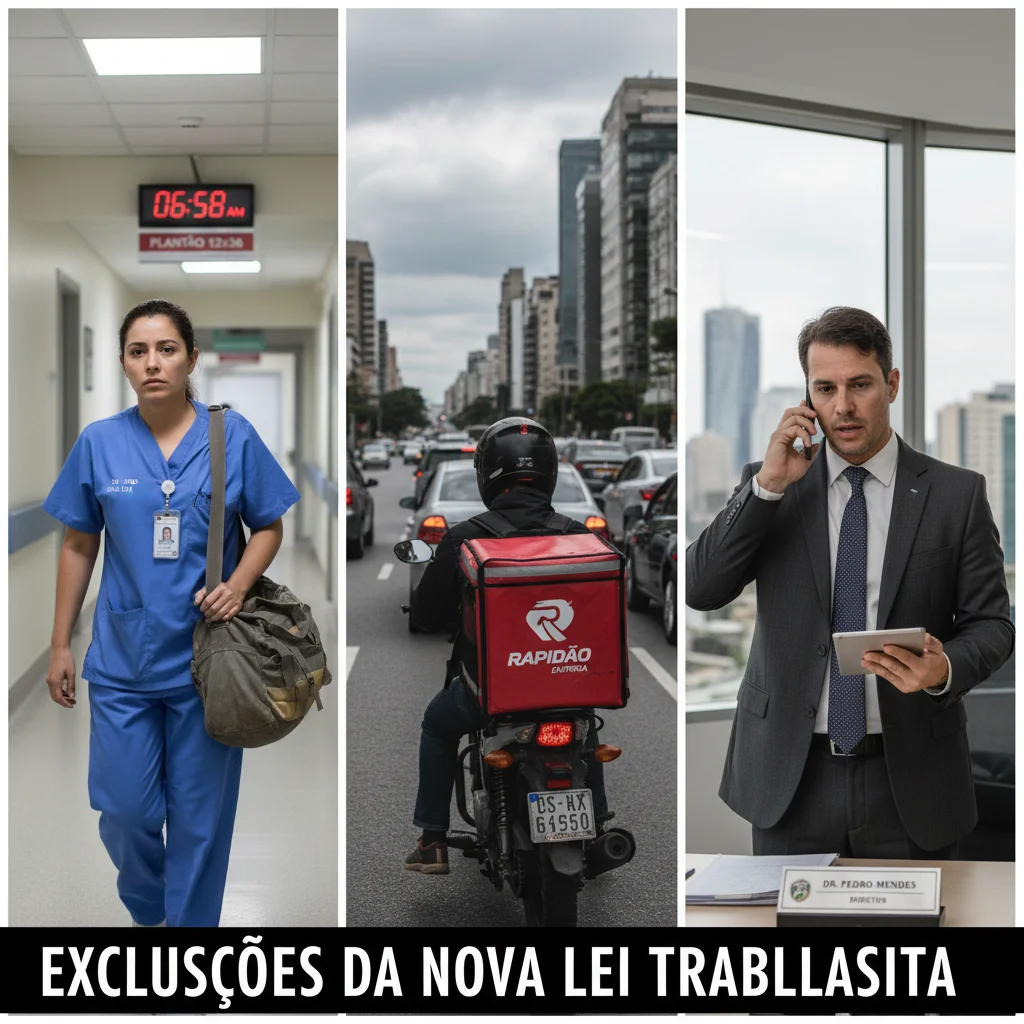 Fim da Escala 6x1 Quais Profissões e Trabalhadores Ficam de Fora da Nova Lei - Parte 3