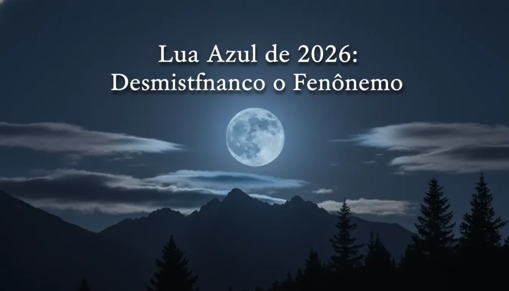 Lua Azul em 31 de Maio de 2026: Horários, Como Ver no Brasil e o Significado Real