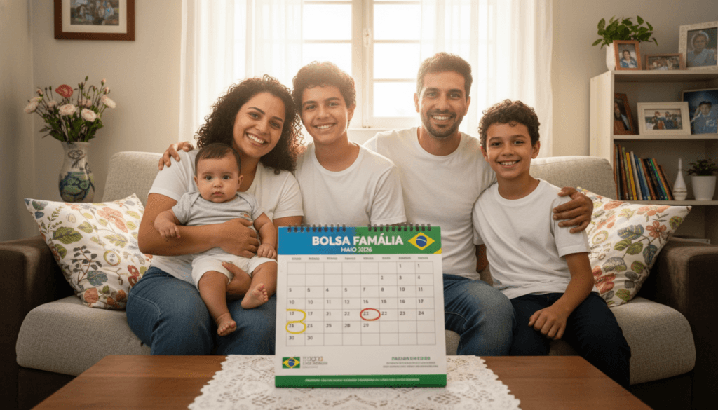 Calendário Bolsa Família Maio Datas ATUALIZADAS por NIS e Guia de Valores