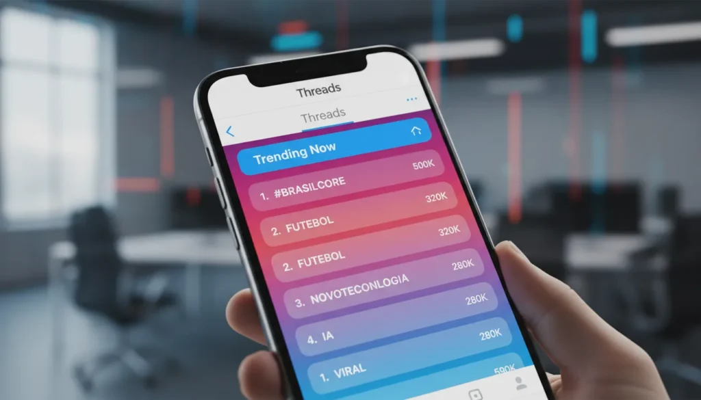 Threads 'Em Alta': SEO Social e Trendjacking para Conteúdo Viral