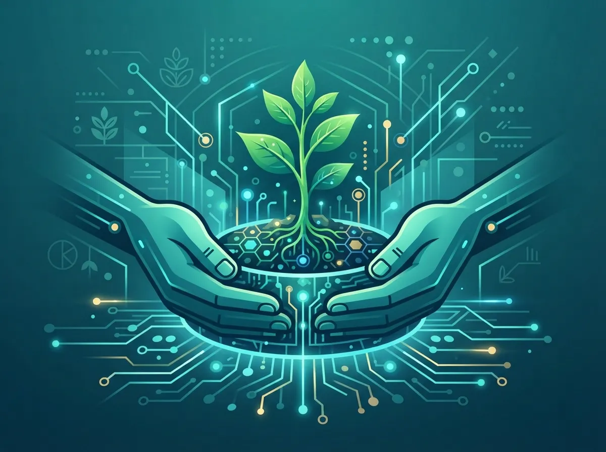 Profissionais trabalhando com tecnologia e IA em 2026